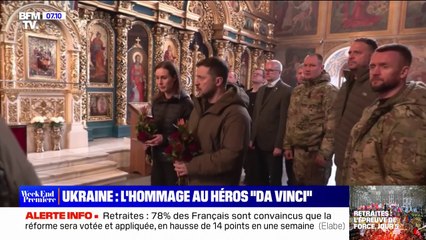 Volodymyr Zelensky et le peuple ukrainien rendent hommage à leur héros national, le soldat "Da Vinci" tué à Bakhmout