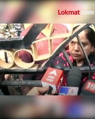 आम्हाला गोळ्या घाला..-, हसन मुश्रीफ यांच्या पत्नीने टाहो फोडला.-