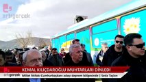 Kılıçdaroğlu, Cumhuriyet Kültür Merkezi'nde muhtarlarla kahvaltıda buluştu.