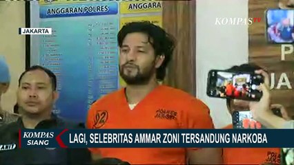 Lagi, Selebritas Ammar Zoni Ditangkap Polisi karena Narkoba
