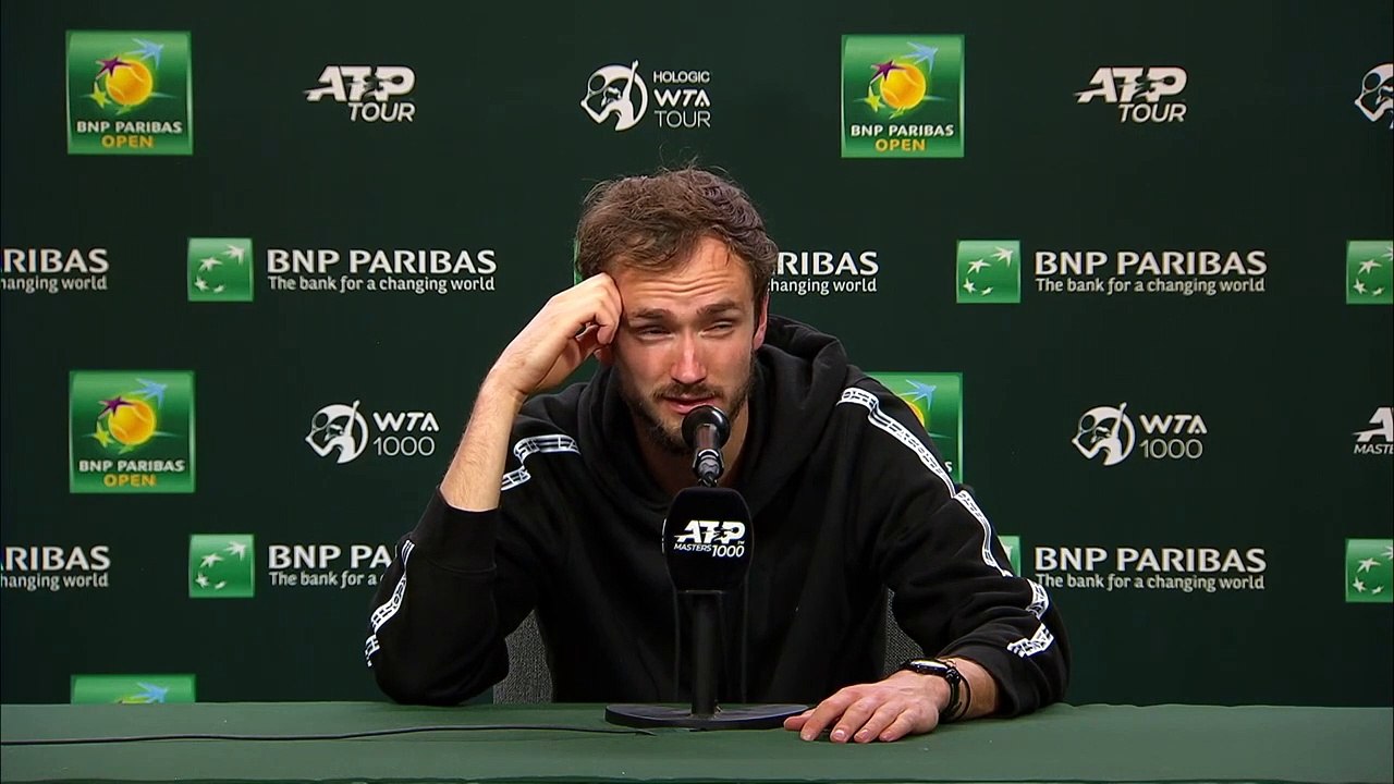 ATP - Indian Wells 2923 - Daniil Medvedev : "I have to admit that beating Rafael Nadal at Roland Garros is the biggest challenge in tennis"
