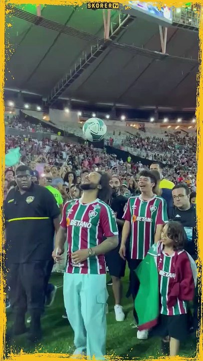 Marcelo büyük coşkuyla karşılandı