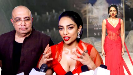 सोभिता धूलिपाला ने रैंप पर बिखेरा अपना जलवा, शो को लेकर कही ये बात