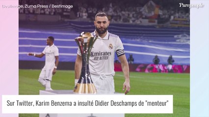 Karim Benzema laisse exploser sa rage contre Didier Deschamps, un "gros menteur"