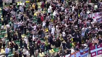 AEK Larnaca 0-2 West Ham United European Conference League Round Of 16 Match Highlights & Goals