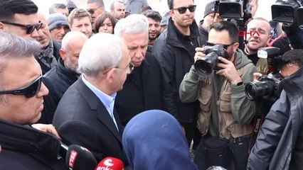 KILIÇDAROĞLU BİZİMLE TARTIŞACAKLARINA ÇADIR VE KONTEYNER SORUNUNU ÇÖZSÜNLER