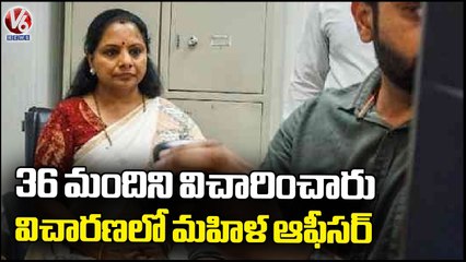 ED Continues MLC Kavitha Investigation In Delhi Liquor Scam  | V6 News (1)