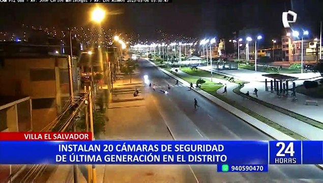 VES: Instalan cámaras de seguridad con reconocimiento facial para detener delincuentes