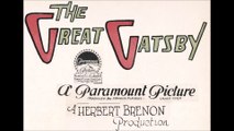 The Great Gatsby 1926 Lost Film Stills, Behind the Scenes   Trailer