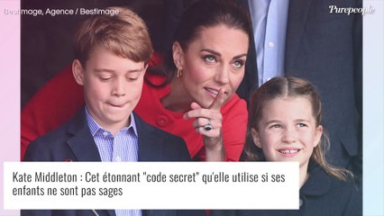 Kate Middleton : Cet étonnant "code secret" qu'elle utilise si ses enfants ne sont pas sages