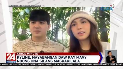 Mavy Legaspi at Kyline Alcantara, no filter sa “Updated with Nelson Canlas” podcast | 24 Oras Weekend