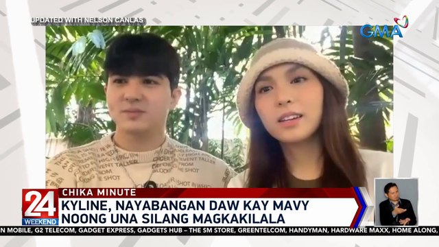 Mavy Legaspi at Kyline Alcantara, no filter sa “Updated with Nelson Canlas” podcast | 24 Oras Weekend