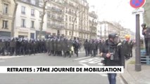 Retraites : 7e journée de mobilisation