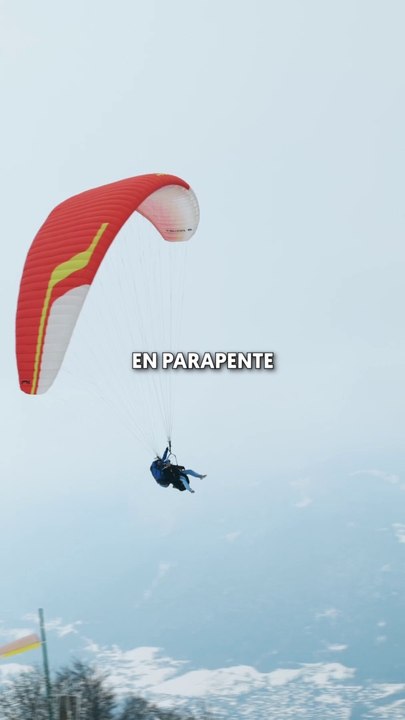 Mon PREMIER vol en PARAPENTE 