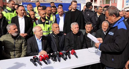 Kılıçdaroğlu: Bizimle tartışacaklarına çadır ve konteyner sorununu çözsünler