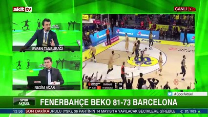 Fenerbahçe BEKO 81 -73 Barcelona'yı yendi
