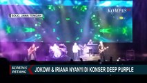 Momen Jokowi dan Ibu Iriana Nikmati Konser Hingga Berfoto dengan Personel Deep Purple di Solo!