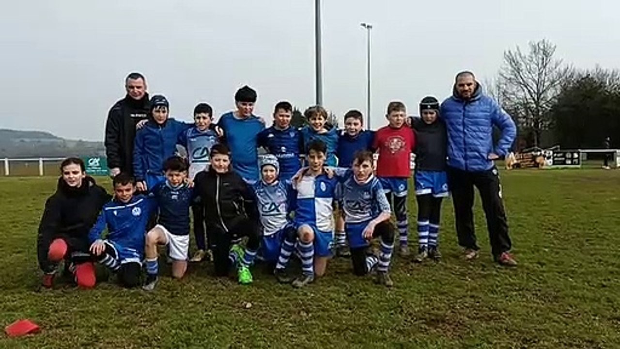 Encouragements des U12 aux Séniors