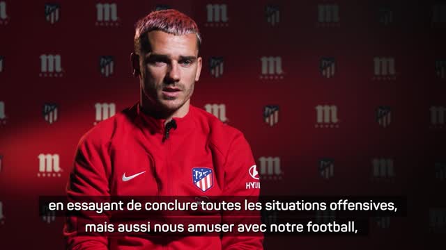 Atlético - Griezmann : "En ce moment, on joue un très bon football"