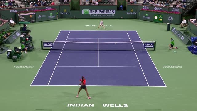 Gauff cruises past Bucsa into Indian Wells third round