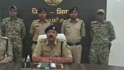 भिंड: पुलिस को मिली बड़ी सफलता, अंतर राज्य चोर गिरोह का किया पर्दाफाश