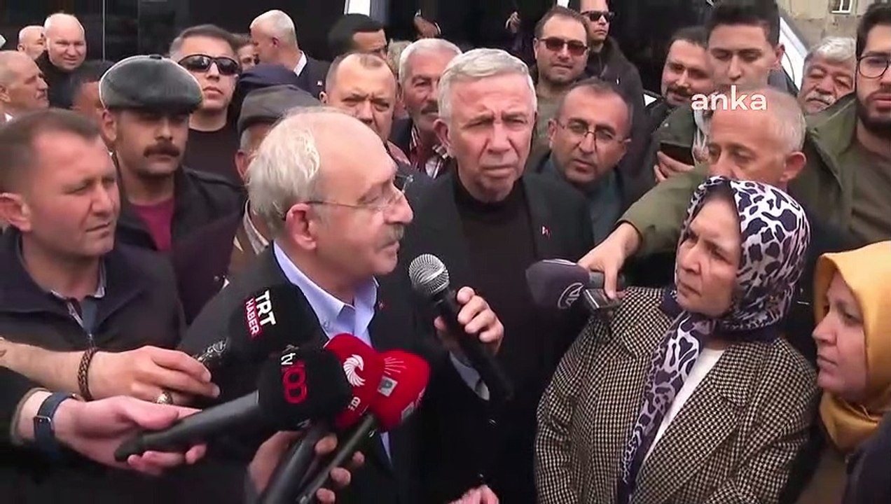 Kılıçdaroğlu, deprem bölgesi Kahramanmaraş'ta: Biraz sabredin, 15 Mayıs'tan sonra Türkiye'de çok şey değişecek
