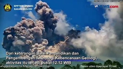 Aktivitas Gunung Merapi Meningkat, Polda Jateng Beri Imbaun untuk Hati-Hati