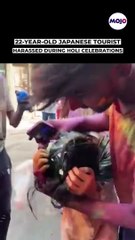 A Japanese Woman Harassed During Holi Celebrations in India
