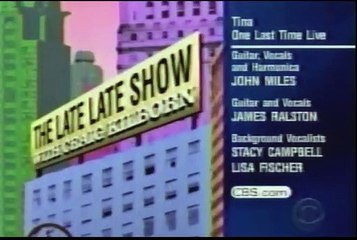 Tina One Last Time Live CBS Split Screen Credits