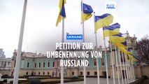 Petition zur Umbennung Russlands führt zu neuen Beleidigungen