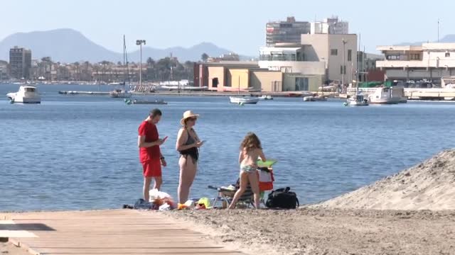 Calor de verano en pleno mes de marzo