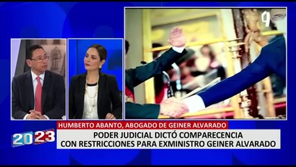 Humberto Abanto, abogado de Geiner Alvarado: "La versión de la Fiscalía tiene algunos tropiezos"