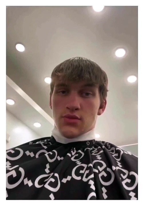 his barber did him dirty