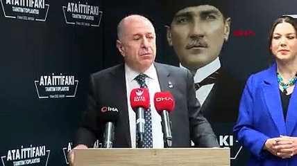 Özdağ, ATA-İttifakı'nı duyurdu