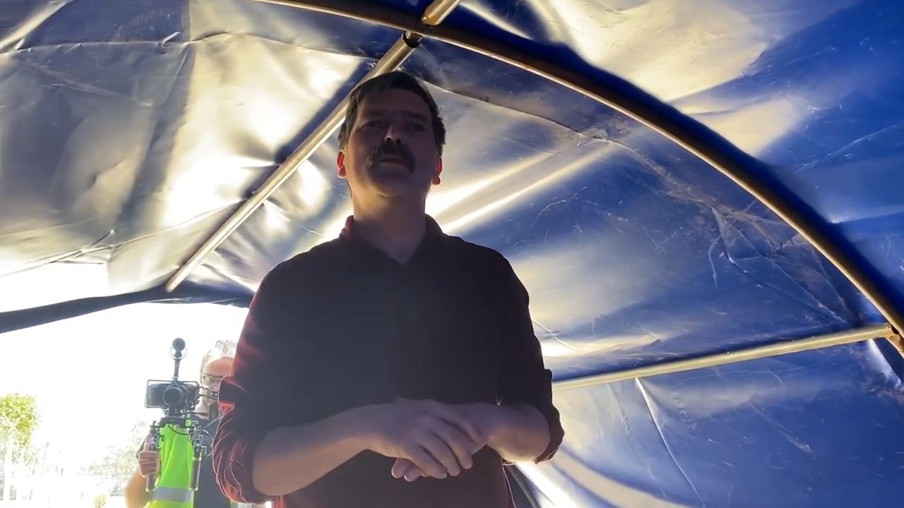 TİP, Parti Meclis Toplantısını Hatay'daki bir çadırda yaptı