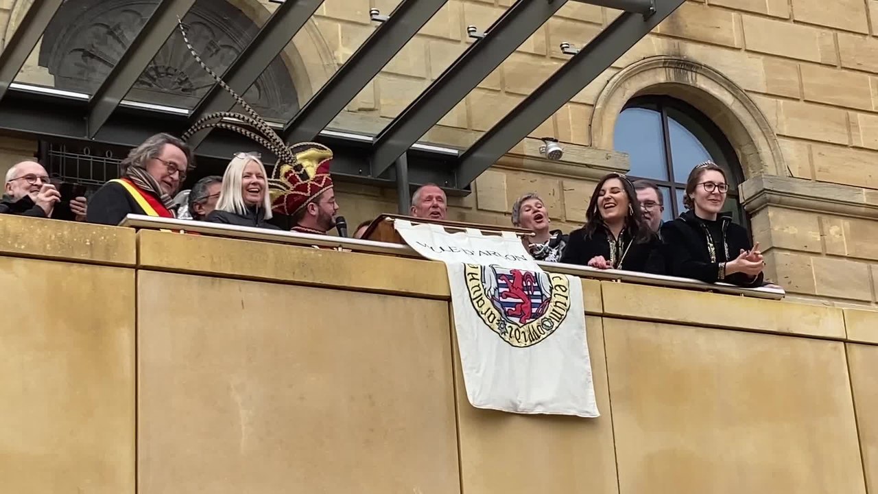 Carnaval d'Arlon: intronisation du prince carnaval