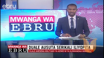 Duale Amesema Mikutano Ya Azimio Ni Ya Kuwahadaa Wakenya