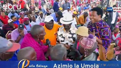Azimio Hold Protest Rally In Narok County