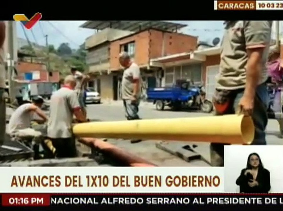 Caracas | Hidrocapital sustituye 30 metros de colector de aguas servidas en Caricuao
