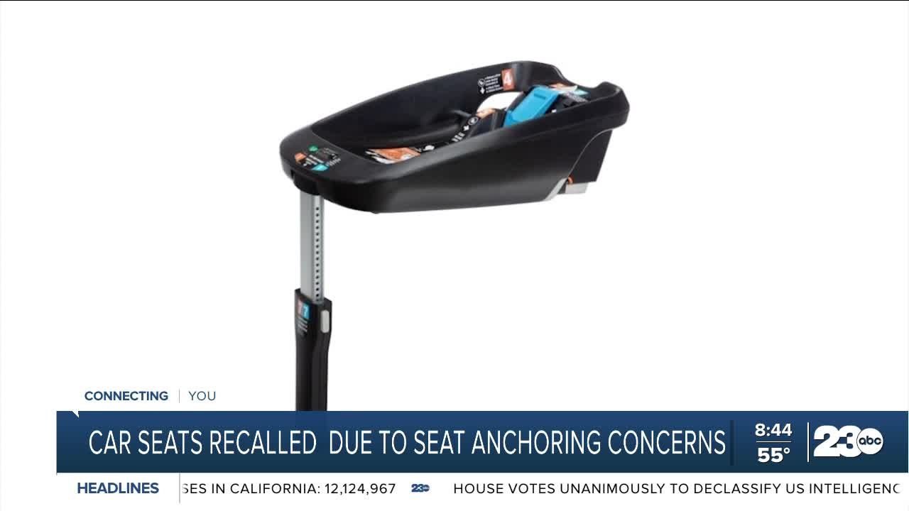 Car seats recalled due to seat anchoring concerns video Dailymotion