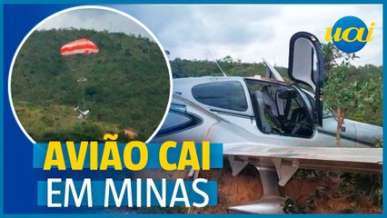 Avião cai com bebê de três dias em Sabará (MG)