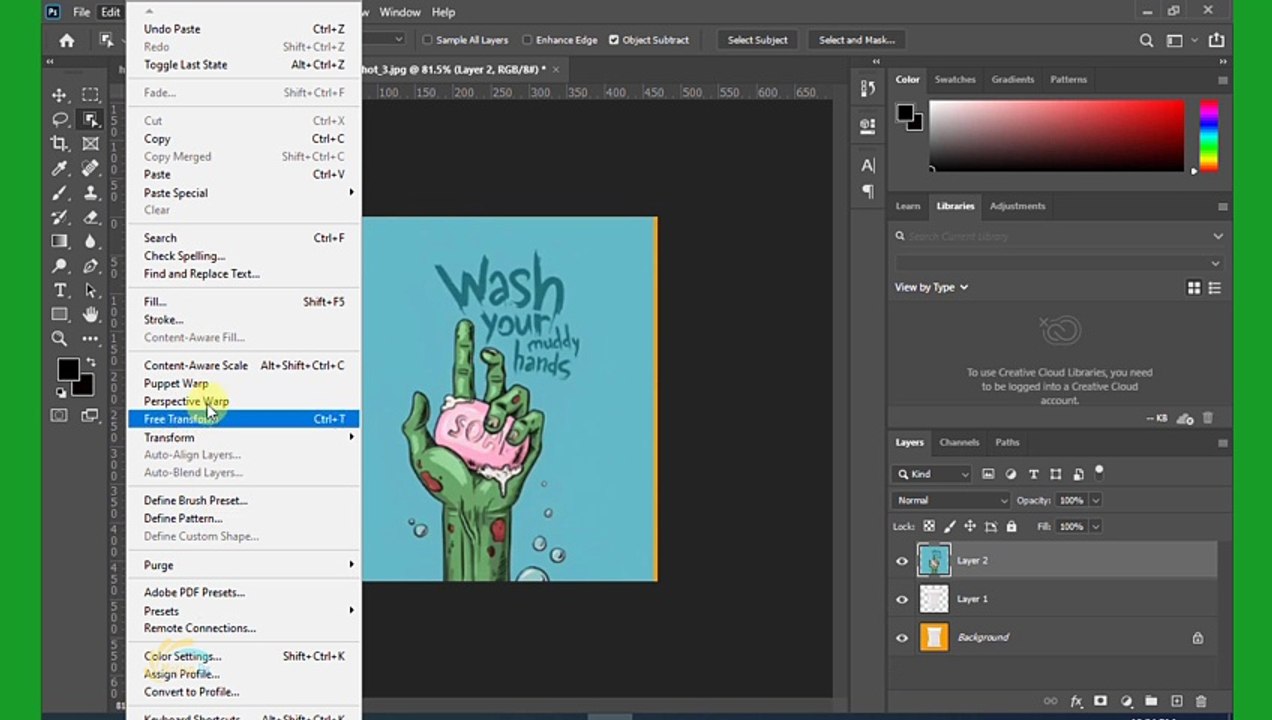Packaging Mockup - Short Photoshop Tutorial _ motion dx