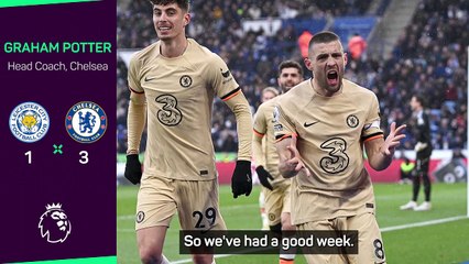 Potter thrilled with ‘really good week’ as Chelsea beat Leicester