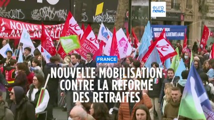 Réforme des retraites : recul de la mobilisation, tensions à Paris