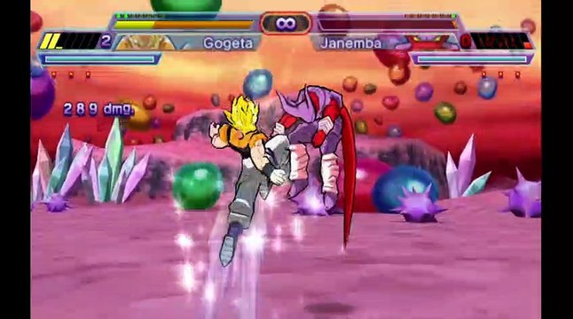 Dragon Ball Z: Shin Budokai 2 - Gogeta SS VS Janemba RJ ANDA #dragonballgame #dragonballgameplay
