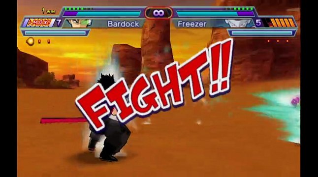Dragon Ball Z: Shin Budokai 2 MOD HEROES - Bardock SS4 VS Golden Freeza RJ ANDA #dbs #dbh #dbgt