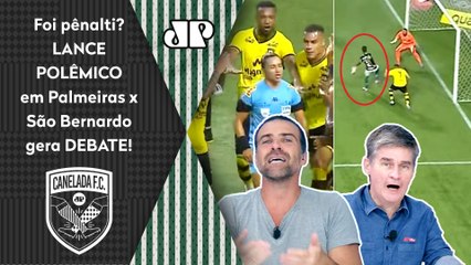 "SE FOI ROUBADO? Cara, a REGRA DIZ que..." LANCE POLÊMICO em Palmeiras x São Bernardo gera DEBATE!