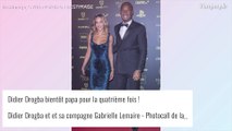 Didier Drogba bientôt papa avec la bombe Gabrielle : micro bikini et robe moulante... pour exposer son baby bump