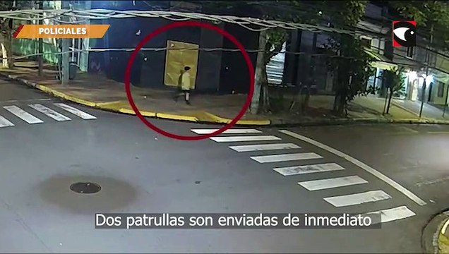 Detuvieron a una pareja que realizaba graffitis en el centro de Posadas