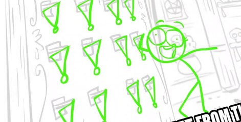 Dick Figures S04 E009 - Ballad of Lord Tourettes